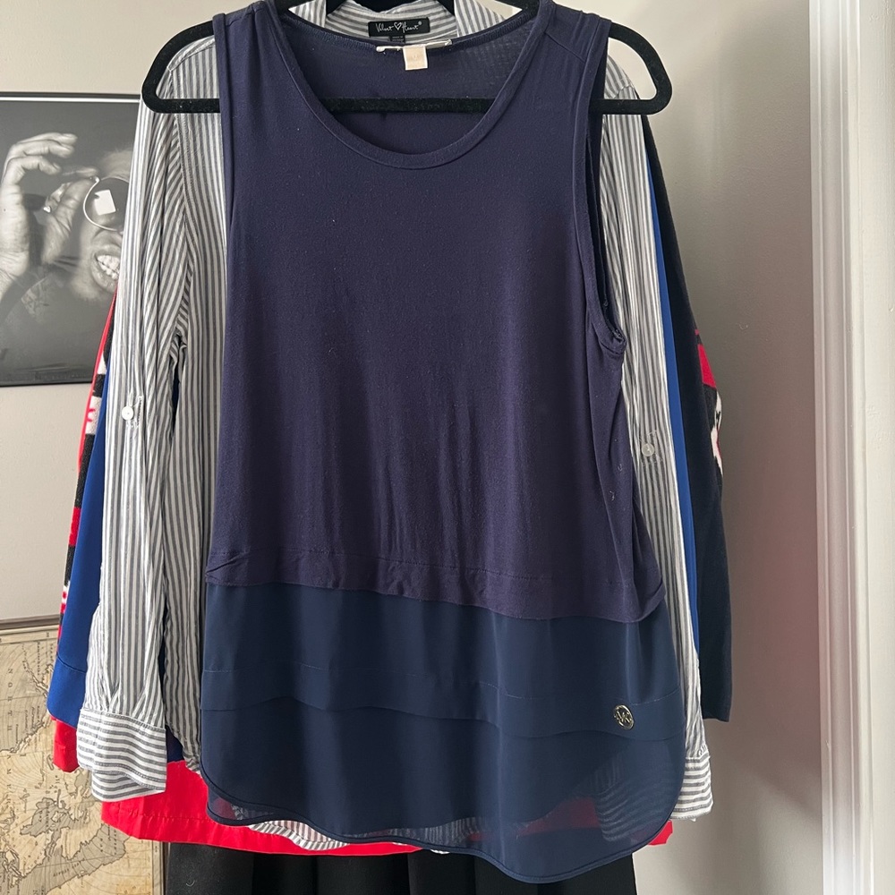 Michael Kors sleeveless blouse